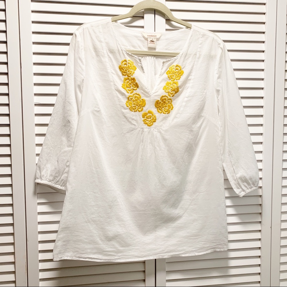 Sundance Embroidered Tunic Top